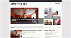 Desktop Screenshot of gmseenet.org